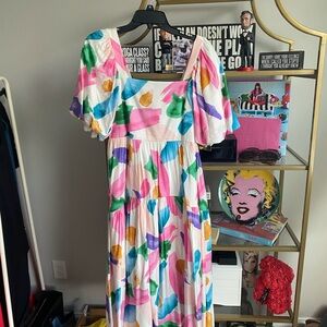 Price cut! Entro Multicolor Abstract Dress